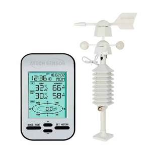 Pequeña Estación Meteorológica Solar Automática con 6 Sensores Meteorológicos Exteriores - Product Image 4