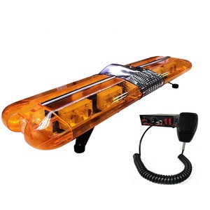 Barra Luminosa LED Ambra Gialla da 260W a Dimensione Intera, 12V DC, per Carri Attrezzi, Vigili del Fuoco, Veicoli per la Raccolta dei Rifiuti - Product Image 1