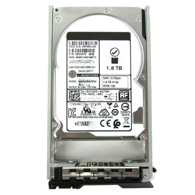 1xj203-158 1.8TB 10000RPM SAS 12Gb/s 256MB Cache 2.5-inch Internal Hard Drive