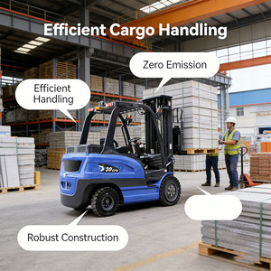 รถยกไฟฟ้า 4.2 ตัน ความกว้างรวม 1230 มม. ความสูงฝากระโปรง 2210 มม. ทำงานเสียงเบา เหมาะสำหรับร้านซ่อมเครื่องจักร - Product Image 2