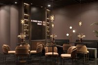 Bar Club moderne sur mesure Design d'intérieur Restaurant moderne Comptoir de bar Hôtel Café Restaurant Meubles Bristo Design d'intérieur
