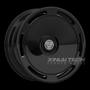 ล้อฟอร์จโมโนบล็อก XINLAI สีขาวเงาแต่งขอบแดง รุ่น Aero Disc ขนาด 18-24 นิ้ว 5x112 5x120 สำหรับรถสมรรถนะสูงแบบคัสตอม - Product Image 2