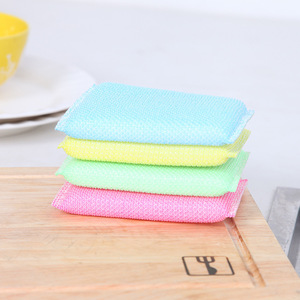 Venta al por Mayor de Artículos Pequeños de Yiwu - Paños de Limpieza Wash & Scrub King, Esponjas, Toallas para Lavar Platos, Estropajos, Paquete de 4 - Product Image 1