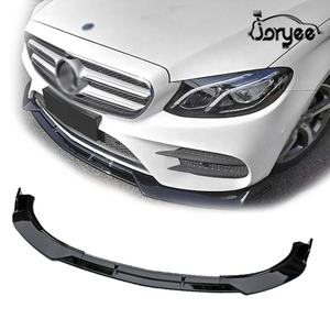 Divisor de labios de parachoques delantero para <span class=keywords><strong>Mercedes</strong></span> Benz Clase E W213 2016-2019 2020 alerón de fibra de carbono AMG piezas kit de carrocería accesorio de afinación - Product Image 1