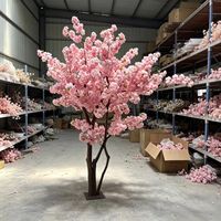Arbre de cerisier artificiel rose personnalisé, grand, en soie, écologique, durable, pour mariage, remise de diplôme, Noël, Nouvel An, Pâques