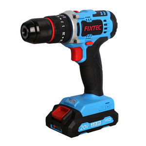 FIXTEC Outils électriques en gros, perceuse sans fil 20V robuste 50Nm 13mm à serrage rapide, 2x2000mAh, batterie au lithium, modèle FC - Product Image 5