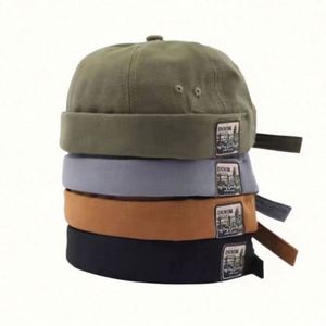 Wholesale Factory Custom Patch Embroidery Cartoon Rubber <b>Brimless</b> <b>Hats</b> Sports Baseball Caps Unisex Silk Screen Promotional - Product Image 1