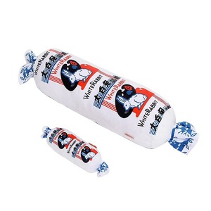 Jouet en peluche lapin blanc pour chien, grand modèle, sonore, jouet couineur d'intérieur pour chiot Corgi, Shiba Inu - Product Image 3