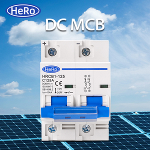 Disjoncteur Miniature Solaire <span class=keywords><strong>HERO</strong></span> 2P CC 600V, Interrupteur de Batterie 125A 100A, MCB CC pour Système Photovoltaïque - Product Image 2