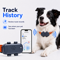 Localizador GPS GSM 4G LTE 3G/4G en Tiempo Real PET1 con Tarjeta SIM, Geocerca, Alarma, Registro de Rutas, Seguimiento de Actividad y Salud, Impermeable, Antipérdida