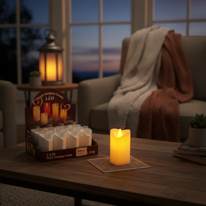Bianco medio 5*9 per l'amore LED e candela senza fiamma 4800CS 40DZ/CS - Product Image 3