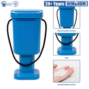 Boîte à dons portable en plastique transparent pour galas et ventes aux enchères - Product Image 2