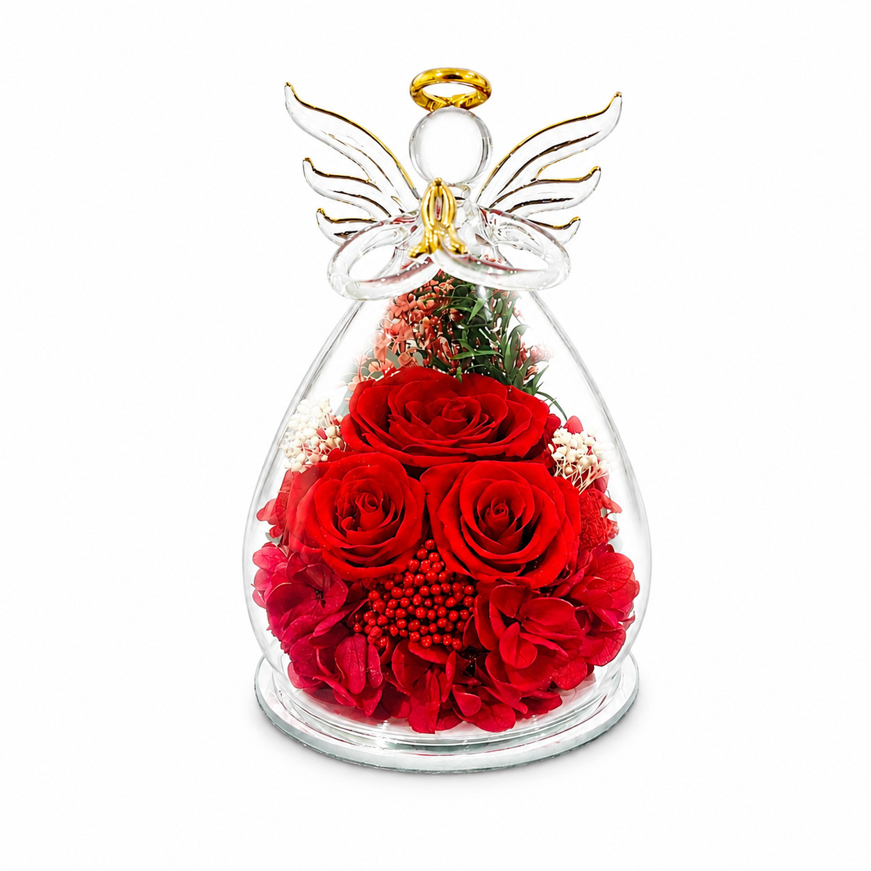 Rêve de fleur d'ange marguerite rouge