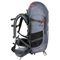 Sac à dos de randonnée grande capacité 50L + 5L de capacité extensible, sacs d'alpinisme durables en nylon 420D avec fermeture à loquet