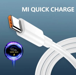 <span class=keywords><strong>Chargeur</strong></span> rapide USB Type-C 120W 6A de qualité supérieure avec câble A-C et gaine TPE - Charge rapide QC pour <span class=keywords><strong>iPhone</strong></span> 11/12/13/14 - Product Image 6