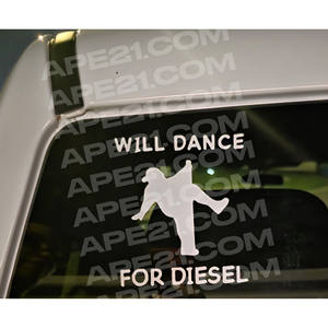 Adesivi Will Dance per Veicoli Diesel - Product Image 1