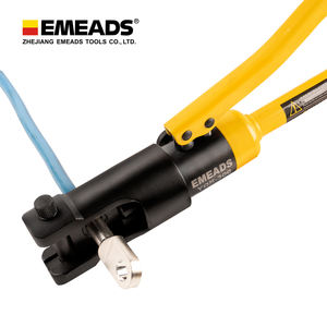 Emeads-Herramienta de crimpado de cable hidráulico <span class=keywords><strong>Goplus</strong></span>, herramienta de crimpado de terminal de batería con 1 ", manual de 12 toneladas, Gomeads, - Product Image 2