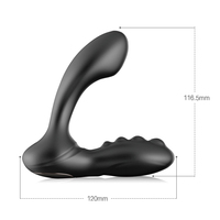 LIBOBackyard Masseur de prostate, dispositif de masturbation masculine, vibrateur électrique anal, jouet sexuel pour l'orgasme, écologique, étanche, USB