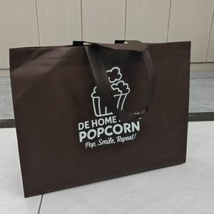 Sac <span class=keywords><strong>de</strong></span> courses réutilisable écologique en non-tissé, logo personnalisé, sac <span class=keywords><strong>de</strong></span> courses promotionnel - Product Image 6