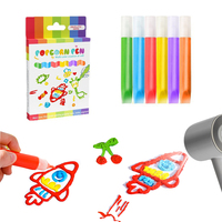 Bestseller Popcorn-Stift Magischer Blasen-DIY-Graffiti-Stift 3D-Expansions-Malstift Acryl-Stift Kinderspielzeug