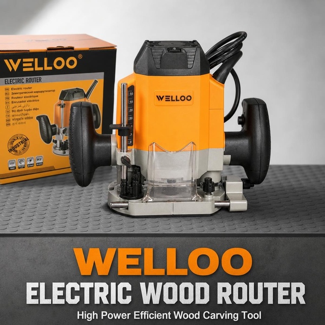 1200W Portable Household Power Tools Specially Designed Electric Router Machines for Woodworking