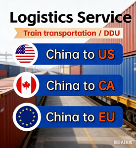 DDP Chine-Allemagne Train Camion Agent de transport terrestre Service de livraison FBA porte-à-porte rapide de la Chine vers l'Europe - Product Image 1