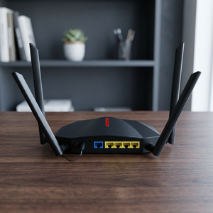 เราเตอร์ไร้สาย New SpeedWave LTE1800 พร้อมไฟร์วอลล์ รองรับ VoIP VPN มีพอร์ต LAN 3 พอร์ต รองรับ Dual-Band 2.4G และ 5G  ความเร็ว 1900Mbps - Product Image 2