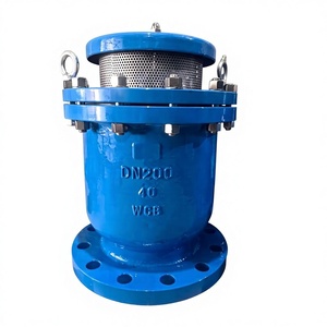 Válvula de escape manual de acero inoxidable 304 <span class=keywords><strong>CARX</strong></span> con brida de liberación rápida para aguas residuales - Product Image 1