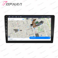 Sistem android stereo mobil 9 inci, pemutar multimedia GPS nirkabel layar sentuh penuh untuk model mobil Universal