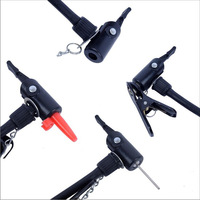 Pompe à vélo portable 120 psi en alliage d'aluminium, mini-pompe à air manuelle pour pneus, gonfleur de pneus, valve FV AV, pompe à ballon pour vélo