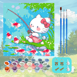 Phim Hoạt Hình Nhân Vật Bộ Sưu Tập Tự Làm Sơn Bằng Số Đơn Giản Dễ Dàng Sử Dụng Acrylic Kỹ Thuật Số Sơn Dầu Cho Trang Trí Nội Thất Cho Phòng Ngủ - Product Image 2