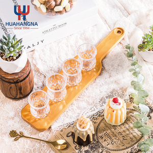Juego de Vasos de Chupito de Cóctel Mini de 2 Onzas al por Mayor, <span class=keywords><strong>Vodka</strong></span>, Tequila, Whisky, Bandeja de Madera para Servir en Fiestas, Bares, Bodas, para Regalos - Product Image 6