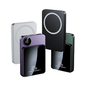 <span class=keywords><strong>Elettronica</strong></span> <span class=keywords><strong>di</strong></span> consumo veloce ricarica Wireless magnetico Power Bank 5000mAh Display Ultra sottile Magsaferred batteria per iPhone - Product Image 1