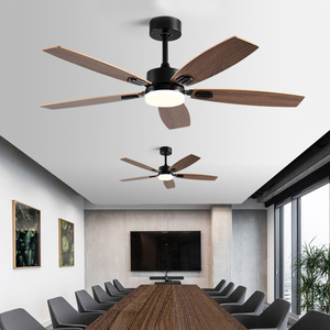Plafond décoratif de conception nordique ventilateur de plafond de commande à distance de <span class=keywords><strong>fréquence</strong></span> de 52 pouces fabrique en Chine - Product Image 3