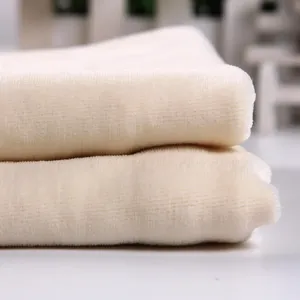 2024 Novo Design 165cm 280gsm Tecidos de veludo 100% algodão orgânico macios para roupas