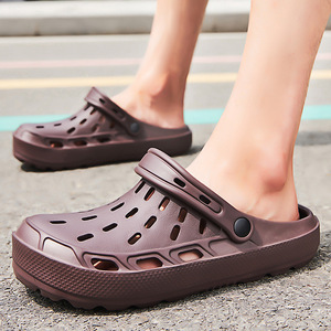 Vente en gros Sandales d'été classiques avec logo personnalisé pour hommes et femmes Sandales à semelle épaisse antidérapante Sandales de plage Chaussures sabots EVA - Product Image 6