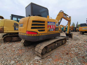 เครื่องขุดถังขุดไฮดรอลิคตีนตะขาบขนาดเล็ก sy60 6ton SY60C มือสอง - Product Image 3