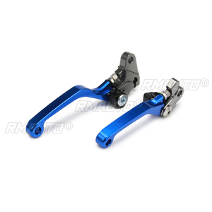 1 paire de leviers de frein et d'embrayage CNC pour moto, pour Yamaha WR250F 2005-2015 WR450F 2005-2015 T6-6061 en aluminium - Product Image 4