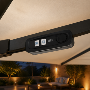 Sombrilla <span class=keywords><strong>de</strong></span> Patio Cantilever <span class=keywords><strong>de</strong></span> Aluminio <span class=keywords><strong>de</strong></span> 3x3 Metros Personalizada al por Mayor con Luces LED Solares, Parasol para Jardín, Piscina y Exteriores - Product Image 5