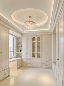 יוקרה מודרני מינימליסטי ארון עץ מתקפל והמסור חדר שינה בגדים ריהוט חדר שינה עבור הבית או חדר כושר - Product Image 4