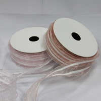 Cinta de Organza de 2.5cm al por Mayor para Manualidades, Lazos para el Cabello, Cajas de Regalo y Envoltura