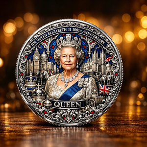 Monedas Conmemorativas de la Reina Isabel, Plateadas, Medallas Metálicas y Monedas Coleccionables al por Mayor - Product Image 2