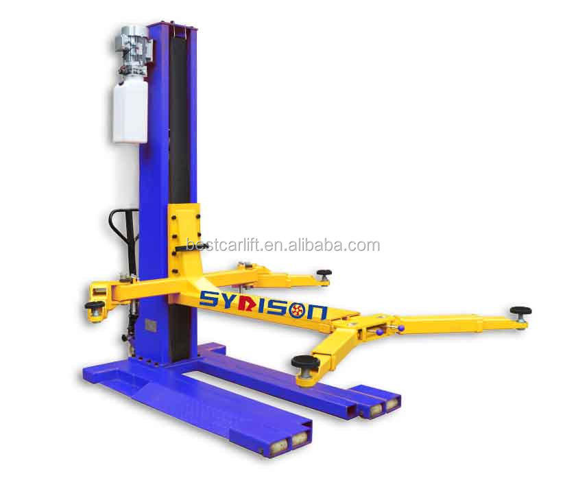 Cheap Prices Single Column One Post Car Hydraulic Lift For Sale