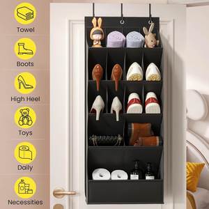 Oxford Fabric Multi-Layer Storage Hanging Bag Multi-Compartment Storage Bag for Behind Doors Home Storage Hanging Bag - Product Image 2