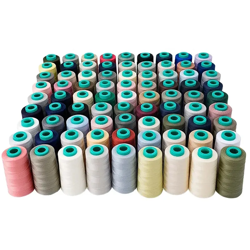 3000 Yards Morandi Naaigaren 402 Hoge Kwaliteit Pagodedraad Polyester Naaigaren