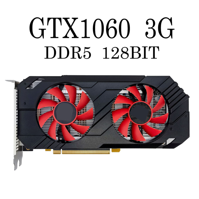 Original GTX 1060 3GB Desktop Graphics Card Gaming-Grade for PUBG, E-commerce, and Demanding Games