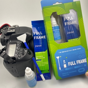 2 In 1 Full Frame Sensor Schoonmaakdoekje Kit Met 10 Stuks Individuele Verpakte Sensor Wattenstaafje Voor Camera Stofreiniging - Product Image 4