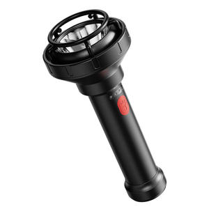 Lampe torche LED S08 avec boussole, rechargeable, batterie intégrée de 800 mAh, éclairage extérieur multifonctionnel portatif - Product Image 1