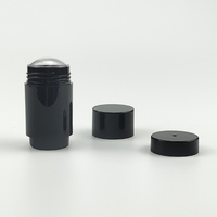 En stock – Flacon de déodorant rechargeable en plastique de 30 ml – Contenant cosmétique pour déodorant stick à mécanisme rotatif