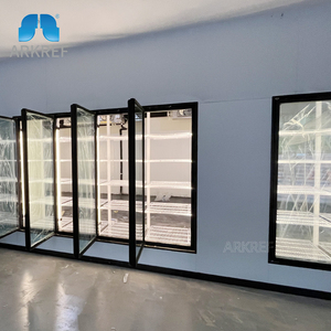 Siêu thị tùy chỉnh đi bộ trong tủ đông lạnh với cửa kính và kệ trưng bày đi bộ trong tủ đông trưng bày - Product Image 1